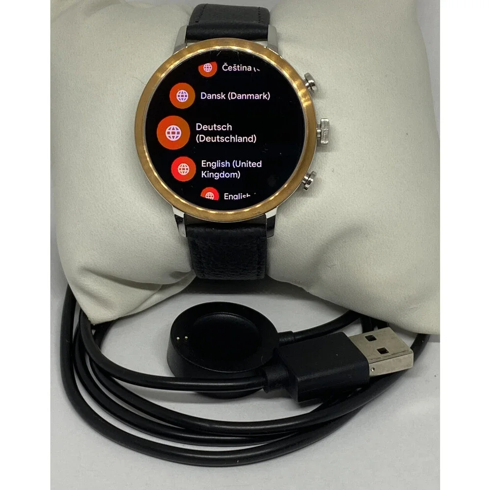 Fossil Gen 4 Authentic Digital Dial Smart Watch Custom Band FTW6016 DC102